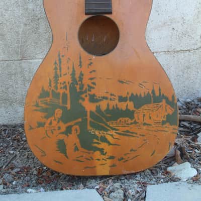 Hawaiian acoustic guitar Parlor 1940s image 2