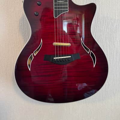 Taylor T5-C1 Custom Maple 2007 - Translucent Red image 1