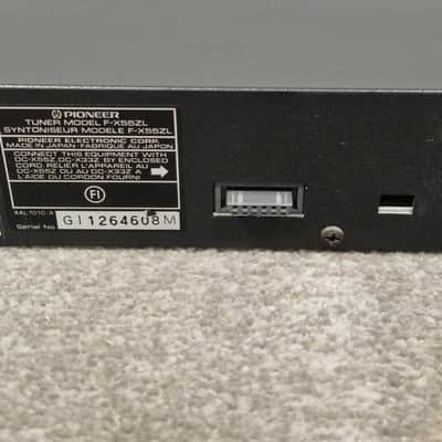 Pioneer F-X55ZL - Tuner - Black - Excellent image 10
