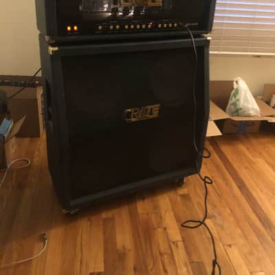 Crate Blue Voodoo Halfstack (120 Watt Tube Amp Head & Matching Cabinet (Made in USA) image 6