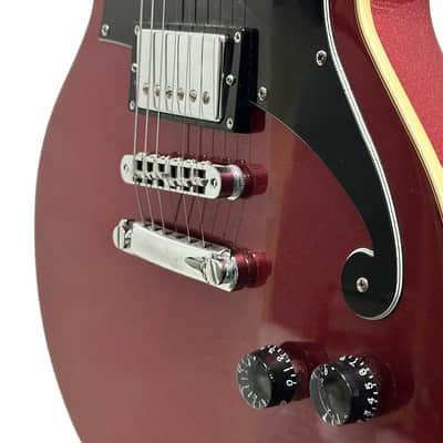 D'Angelico Premier Atlantic Electric Guitar Oxblood w/Gig Bag image 4