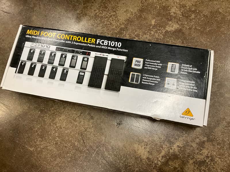 【即発送可】 FCB1010 MIDIフットコントローラー BEHRINGER ( ベリンガー ) FCB1010 MIDIフットコントローラー 送料無料