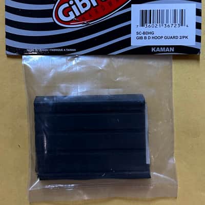 Gibraltar SC-BDHG Rubber Bass Drum Hoop Guard (2 Pack) 2010s - Black image 2