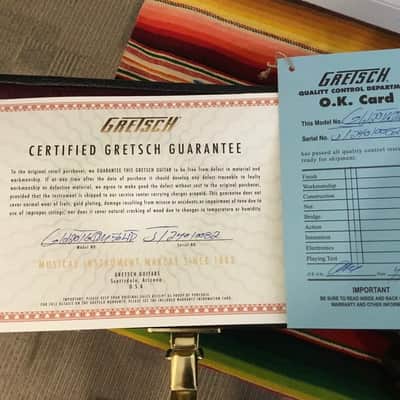 Gretsch G6120TGQM-56 Limited Edition Quilt Classic Chet Atkins 2023 - Roundup Orange Stain image 11