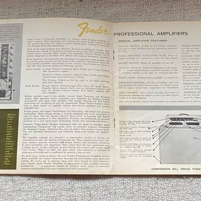 Fender Full Line Catalog 1962/63 image 7