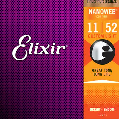 16027 Nanoweb 11/52 Custom Light Elixir image 2