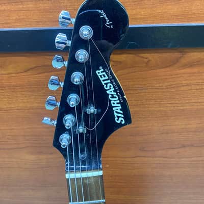 Fender Starcaster - Electric Guitar - 2000'S - Gloss Black image 3