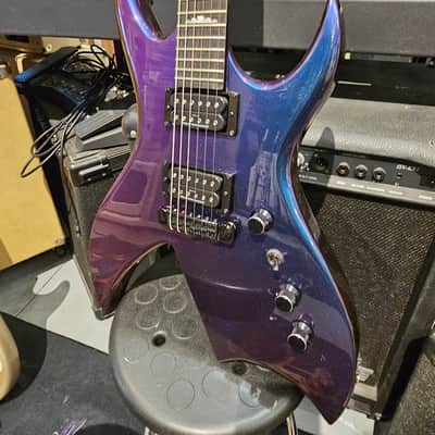 B.C. Rich Rich B Legacy Exotic with DiMarzio D Activators – Ultraviolet Color Shifting Paint (Brand New!) image 9