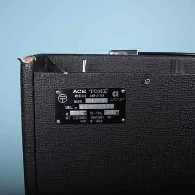 Vintage 1960's Ace Tone Solid Ace 1 SA-1 Guitar Amplifier Kakehashi image 6