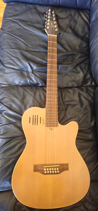 Godin A12 SG Solid Cedar Cutaway 12-String with Electronics