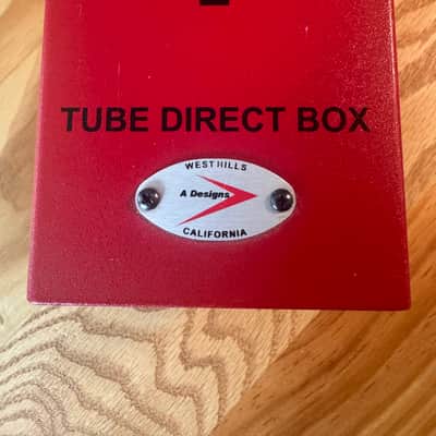 A-Designs Audio REDDI Tube Direct Box 2010s - Red image 4