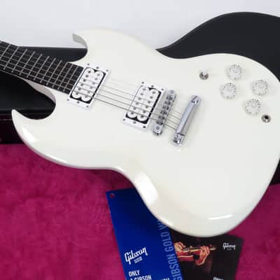 2013 Gibson SG Baritone Rare Limited Edition - Alpine White - Original Case & Paperwork - 27" Scale image 7