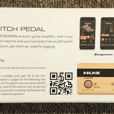 NuX NMP-4 Bluetooth Footswitch 2010s - Blue image 3