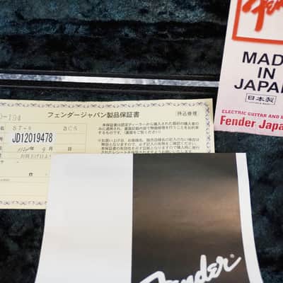 2012 Fender Japan ST-W 3CS 30th Anniversary Double Neck 6/12 String Stratocaster Limited MIJ image 19