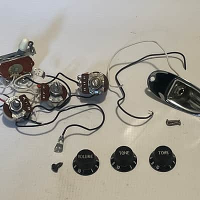 1990's Fender USA Stratocaster Guitar Complete Electronics Wiring Harness TBX image 1