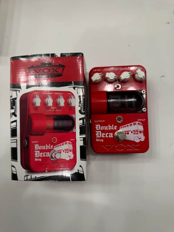 Vox Tone Garage Double Deca Analog Delay 900ms Rare Guitar Effect Pedal + Box image 1