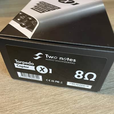 Two Notes Torpedo Captor X 8ohm Stereo Reactive Load Box / Attenuator 2020 - White image 6