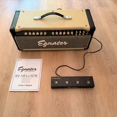 Egnater Renegade 65w 2-Channel Guitar Head -Blonde -with original footswitch image 4