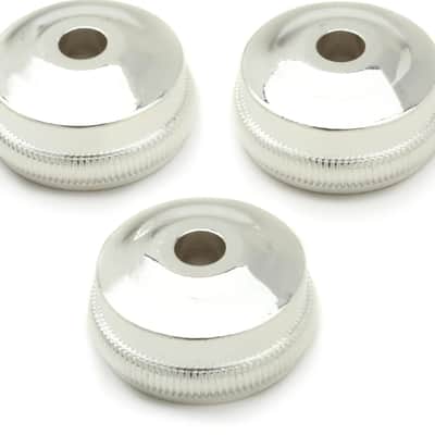 Bach 1810S Heavy Weight Trumpet Valve Caps - Silver-plated (2-pack) Bundle image 1