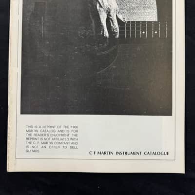 Martin 1966 Catalog Reprint D-28 35 21 18 D12 000 00 GT-70 75 18C 28C image 1