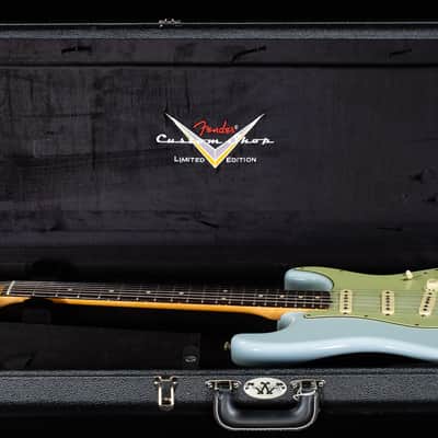 Fender Custom Shop Willcutt True '62 Stratocaster Relic Faded Sonic Blue 60's C (091) image 7