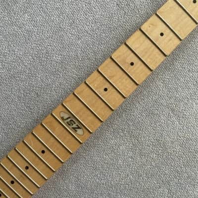 Maple Wood Short Scales Guitar Neck with 24 Frets Fingerboard image 7