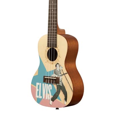 Kala Kala LTP-C-ERB Ukulele Concert Elvis Rockabilly Starter Kit image 4