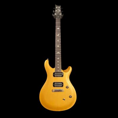 PRS SE CE24 Standard Satin Stoptail Electric Guitar - Satin Metallic Gold image 3