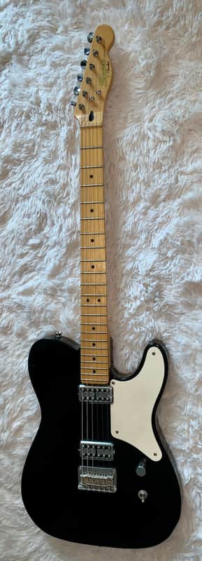 Squier Cabronita Telecaster Black electric guitar image 1