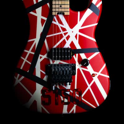 EVH 5150 Striped Series - Red/Black/White image 1