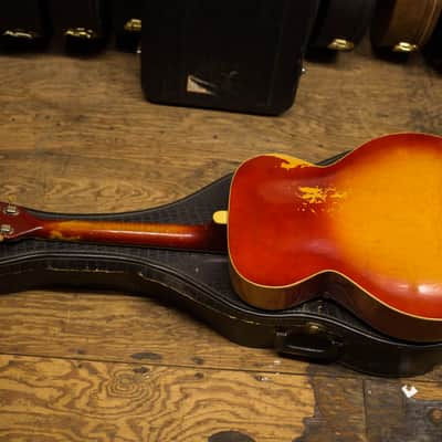 Kay K39 1947-1951 - sunburst archtop solid carved image 8