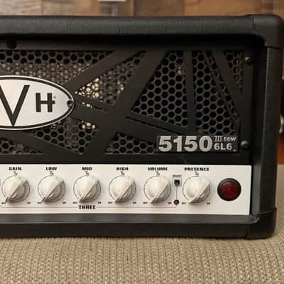 EVH 5150 6L6 50watt head black (New) image 4