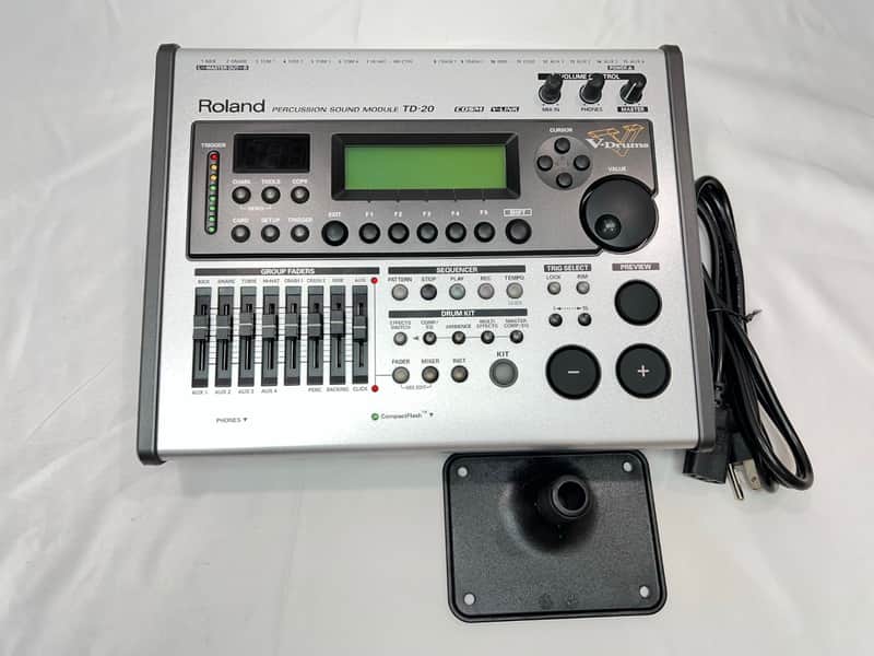 Roland TD-20 Electric Drum Brain Module V-Drum Roland TD20 Module image 1