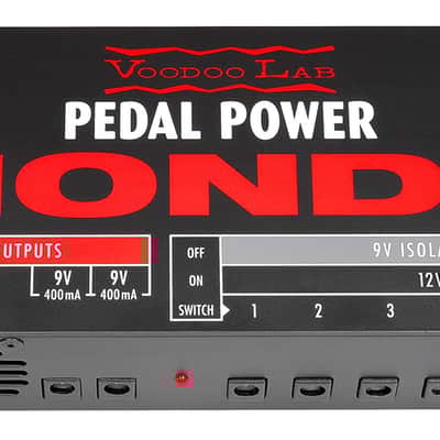その他 VooDoo Lab Pedal Power MONDO Voodoo Lab - Pedal Power Mondo - Pedal Power Supply - 12 Isolated Outp