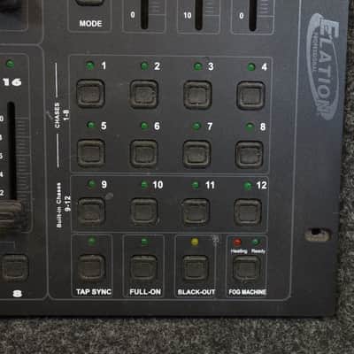 Elation Stage Setter 8 Lighting Controller - 8 Channel Lighting / Dimmer Mixing Console With Power Supply image 3
