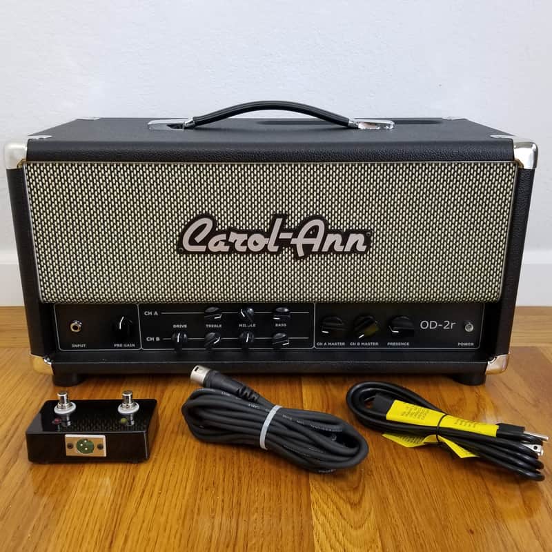 Carol-Ann OD-2R Hand-wired USA Tube Guitar Amp OD2R Amplifier Head image 1