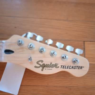 Squier Affinity Telecaster with Maple Fretboard, String Through Body 2021 - Present - Butterscotch Blonde image 7