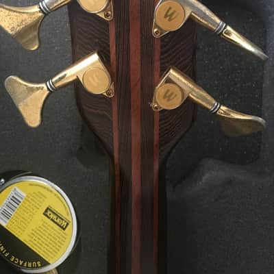 Warwick  Streamer 1991 Natural lined Fretless image 15