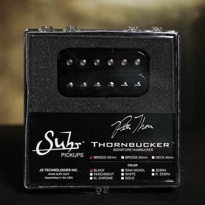 SUHR Thornbucker PAF Bridge Lead Humbucker Pickup Black 53mm Floyd Rose Spaced - Pete Thorn Signatur image 1