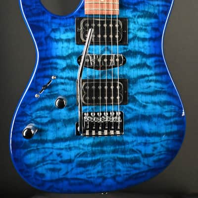 Ibanez GRX70QAL-TBB Transparent Blue Burst #891 image 3