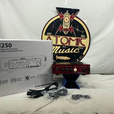 TC Electronic BH250 250 Watt Micro Bass Amplifier Head with Box image 1