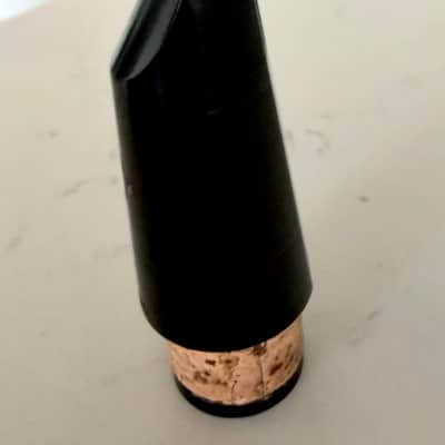 Henri Selmer (Paris) HS* Clarinet Mouthpiece and Selmer USA Silver Plated Ligature - Hard Rubber image 5