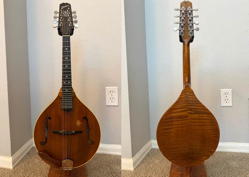 Weber Mandolin Bitterroot A-style 2009 - signed by Bruce Weber image 1