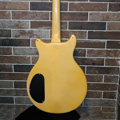 Hamer Bass  Jim Cara Conversion Johnny Thunders Double Cutaway Junior Clone Bass 30"scale 11k Stack Humbucker Model 1 Clone  MONSTER TONE Bild 4