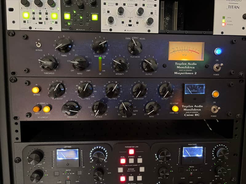 Tegeler Audio Manufaktur Magnetismus 2 — Stereo VCA Compressor & Transient Shaper | Mint, < 1 Jahr | Original-Holzkiste | Made in Germany image 1