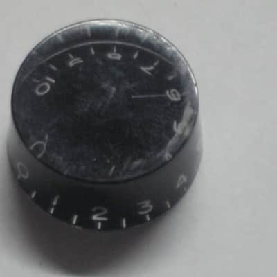 THREE lightly used genuine Gibson BLACK SPEED KNOBS (ONLY 3 of the 4 knobs from PRSK-010 set are for sale) from 2005 (see comparison pictures # 4,  # 5, and # 6 of bottom side) image 16