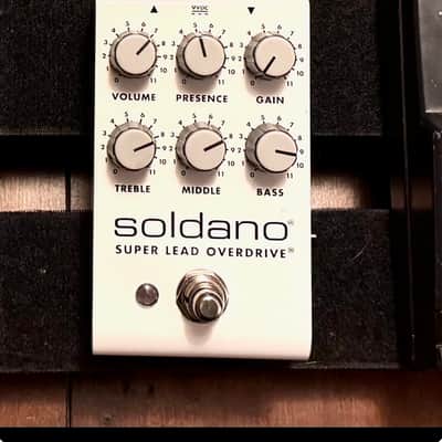 Soldano SLO Pedal 2022 - Present - White image 1