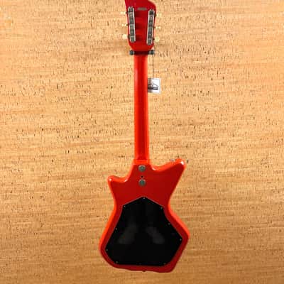 Airline JB Hutto Wood Body Valco Supro 1960s - Red image 4