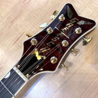 Gretsch Limited Edition Falcon Center Block Jr. with Bigsby Quilted Maple Top 2025 - Roundup Orange image 14