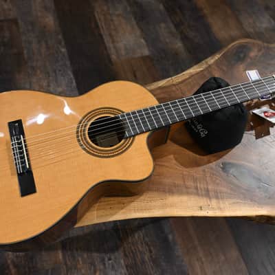 Ibanez GA6CE-AM Amber High Gloss Classical Guitar #718 image 19